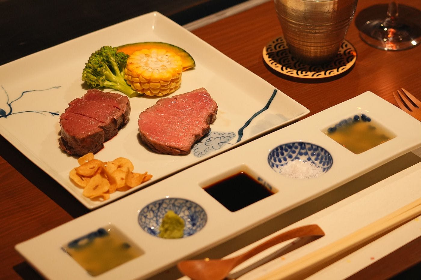 鉄板焼カウンター