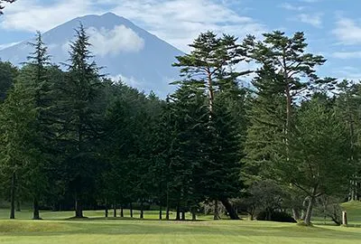 可眺望富士山的廣場