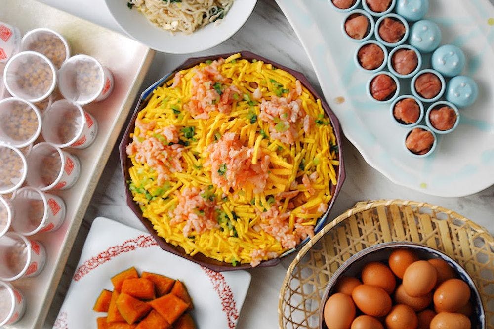 ตัวอย่างบุฟเฟ่ต์อาหารเช้า