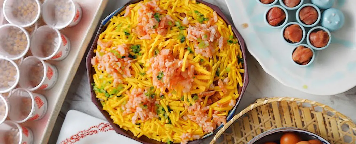 ตัวอย่างบุฟเฟ่ต์อาหารเช้า