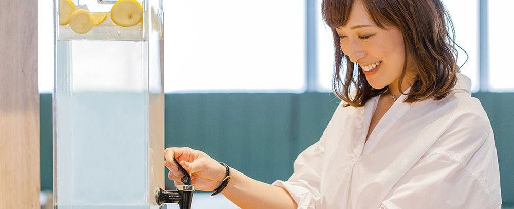 웰컴 드링크 서비스