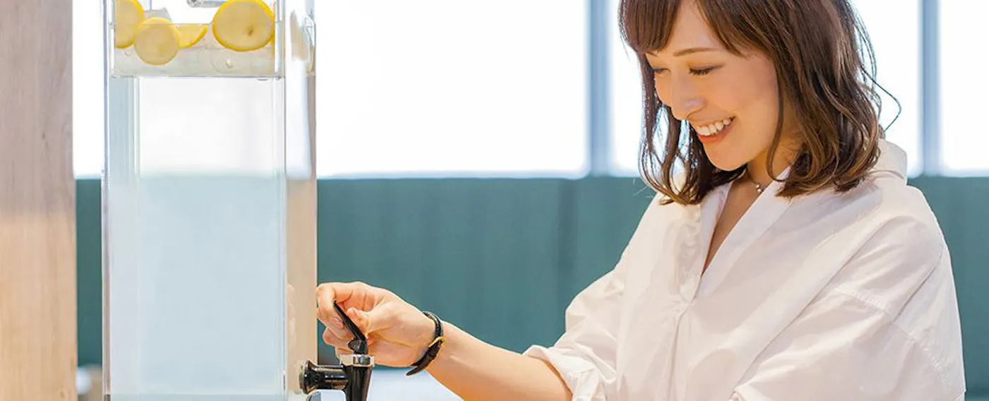 웰컴 드링크 서비스