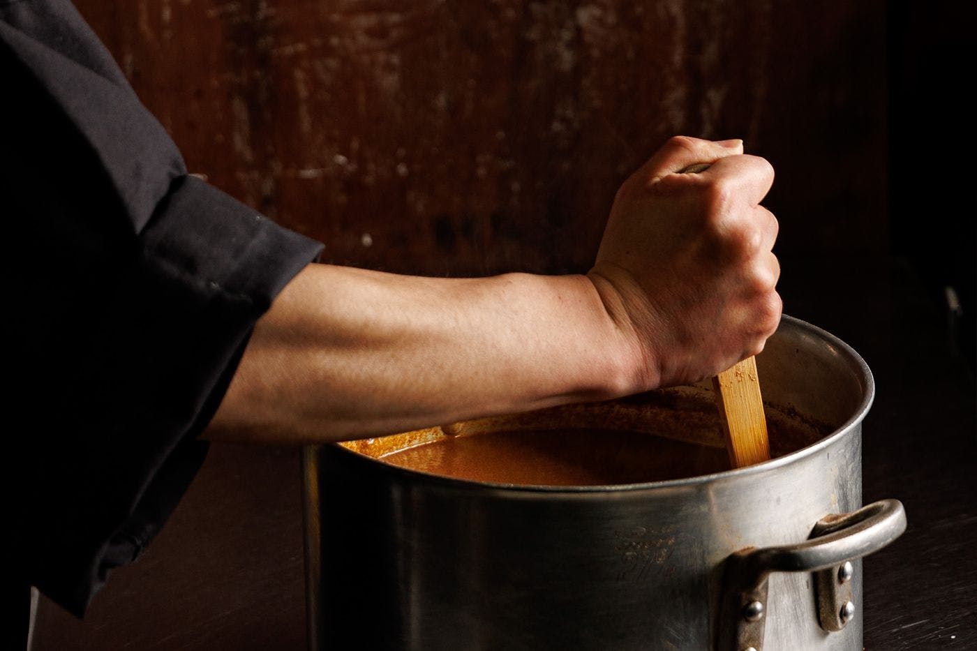 ภาพการปรุงแกงกะหรี่