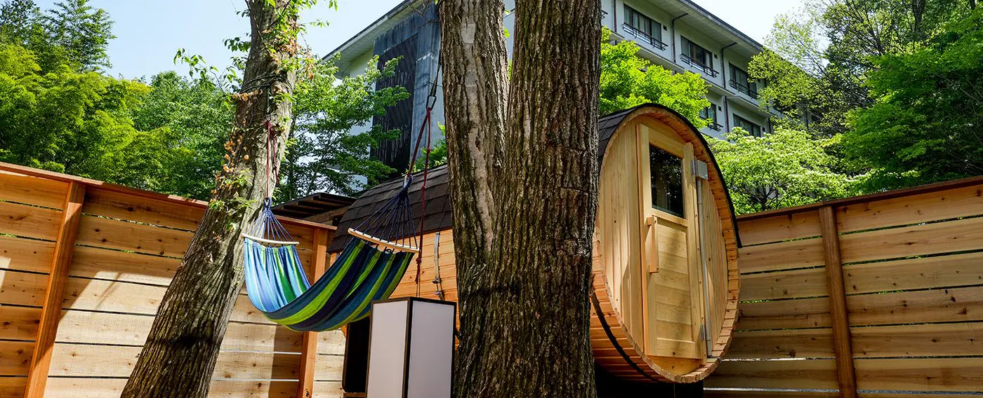 ภายนอกซาวน่าถัง