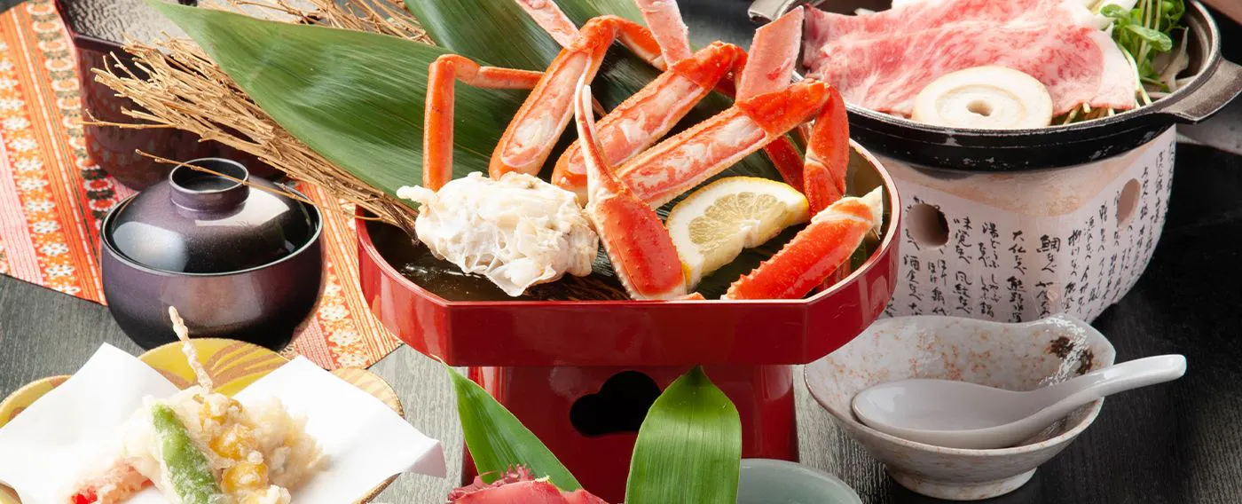 เซ็ตอาหารไคเซกิภูเขาและทะเล