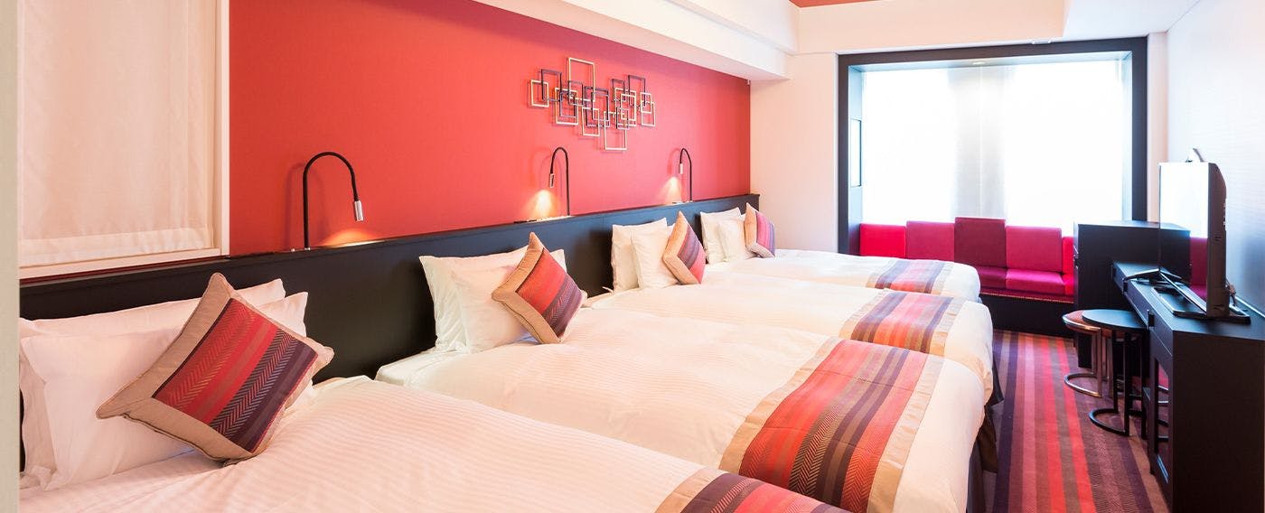 ホテル宿泊権利】10/5-6大阪梅田(ツインルーム2部屋)