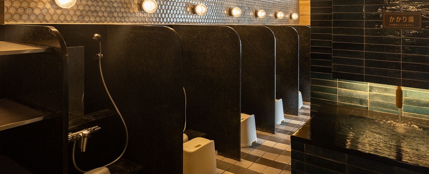 ห้องอาบน้ำชาย - พื้นที่ล้างตัว