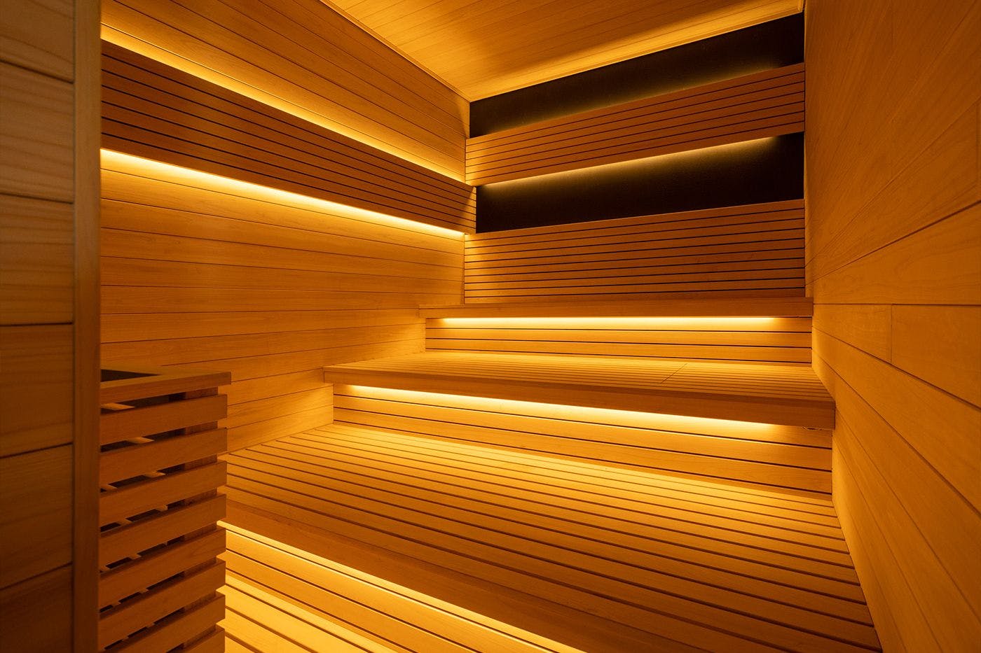 ห้องอาบน้ำรวมชาย - ซาวน่า