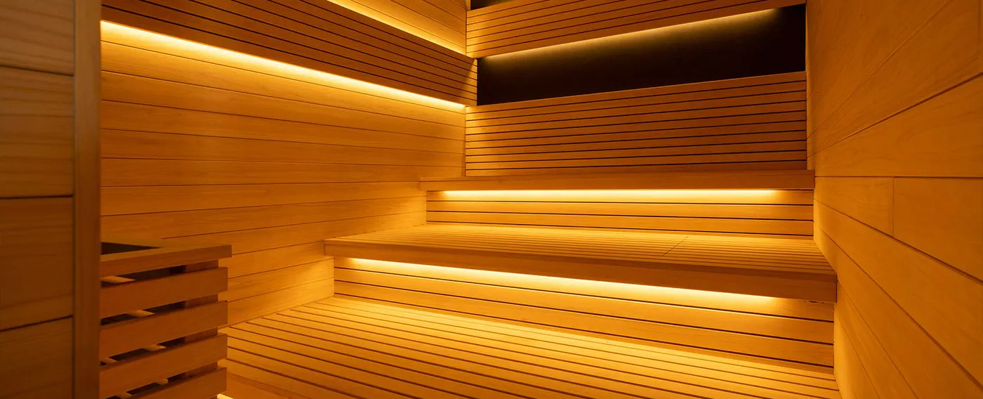 ห้องอาบน้ำรวมชาย - ซาวน่า