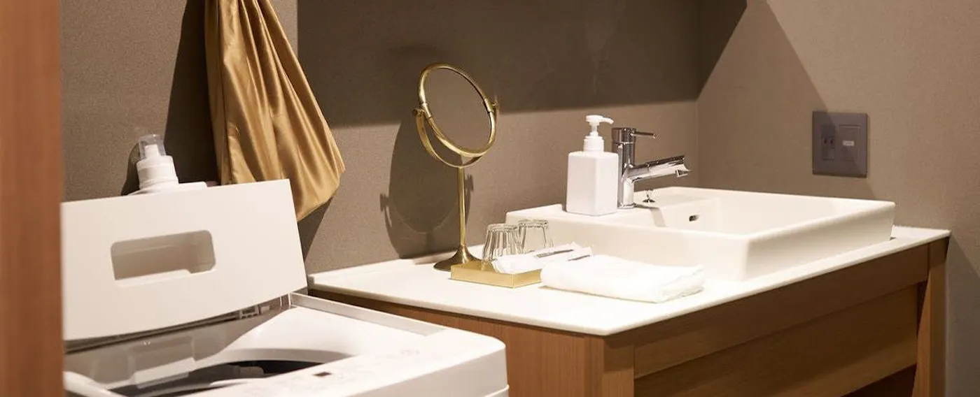 อ่างล้างหน้า, เครื่องซักผ้า