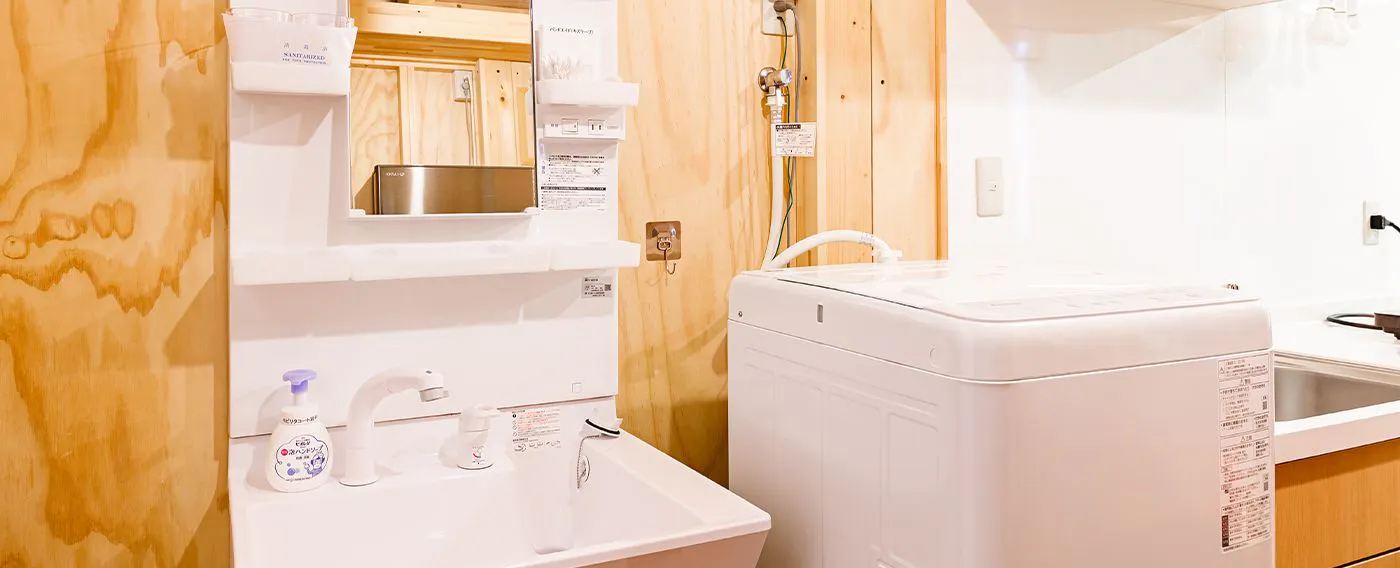 อ่างล้างหน้า เครื่องซักผ้า