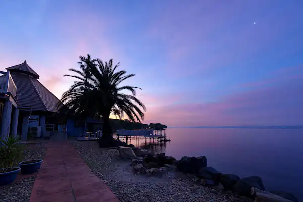 Evening exterior view