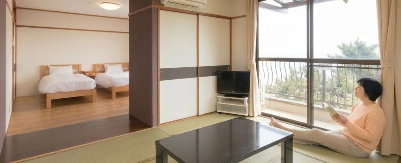 ตัวอย่างห้องพัก