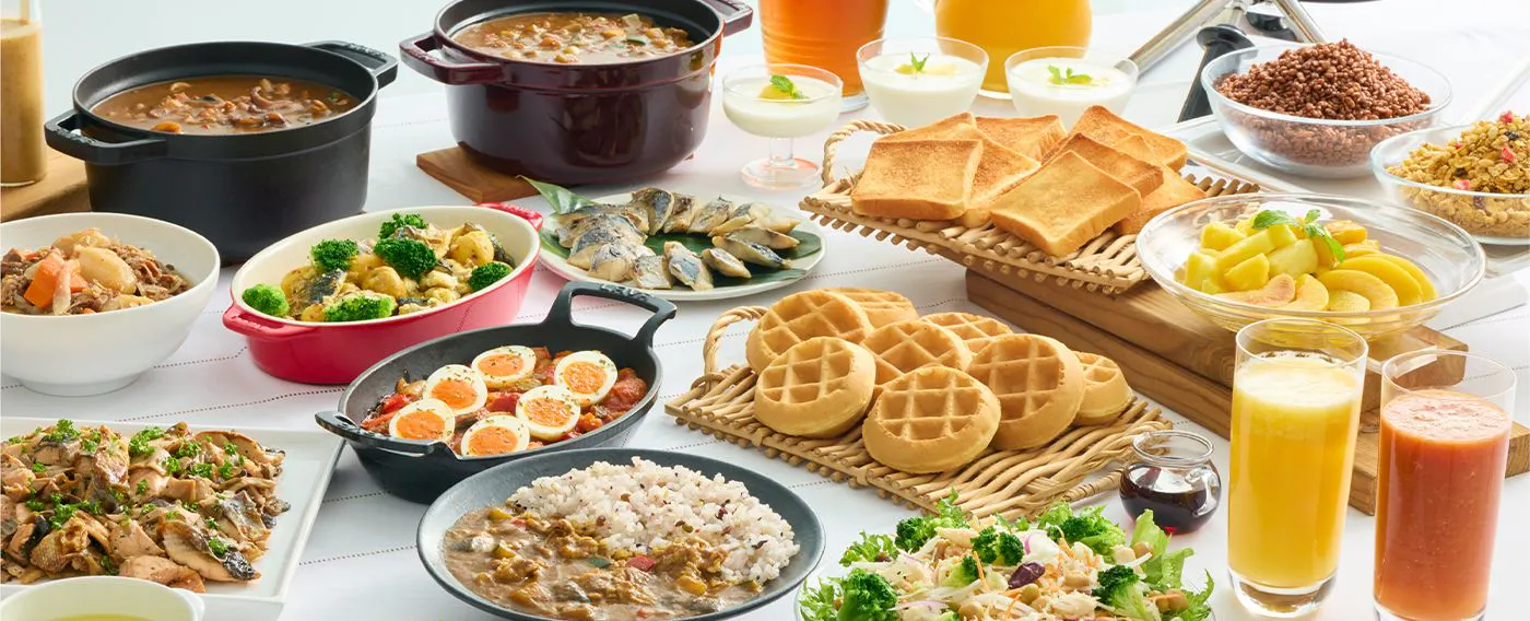 朝食全体