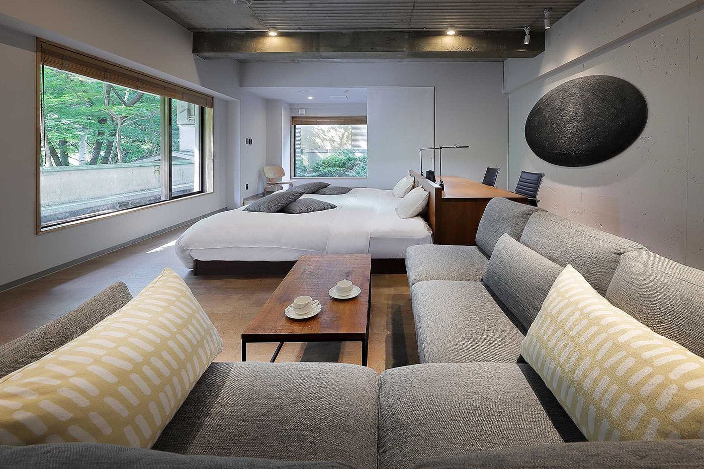 【ห้องสปา】ห้องพักเตียงคู่พร้อมน้ำพุร้อนส่วนตัว