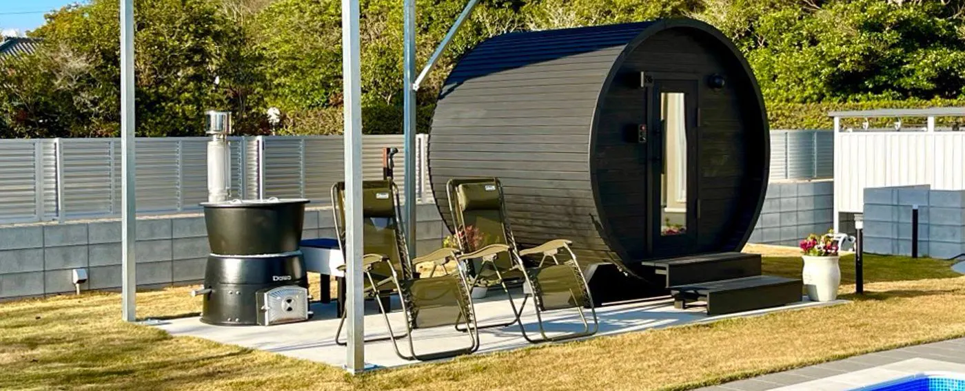 ซาวน่าถังไม้