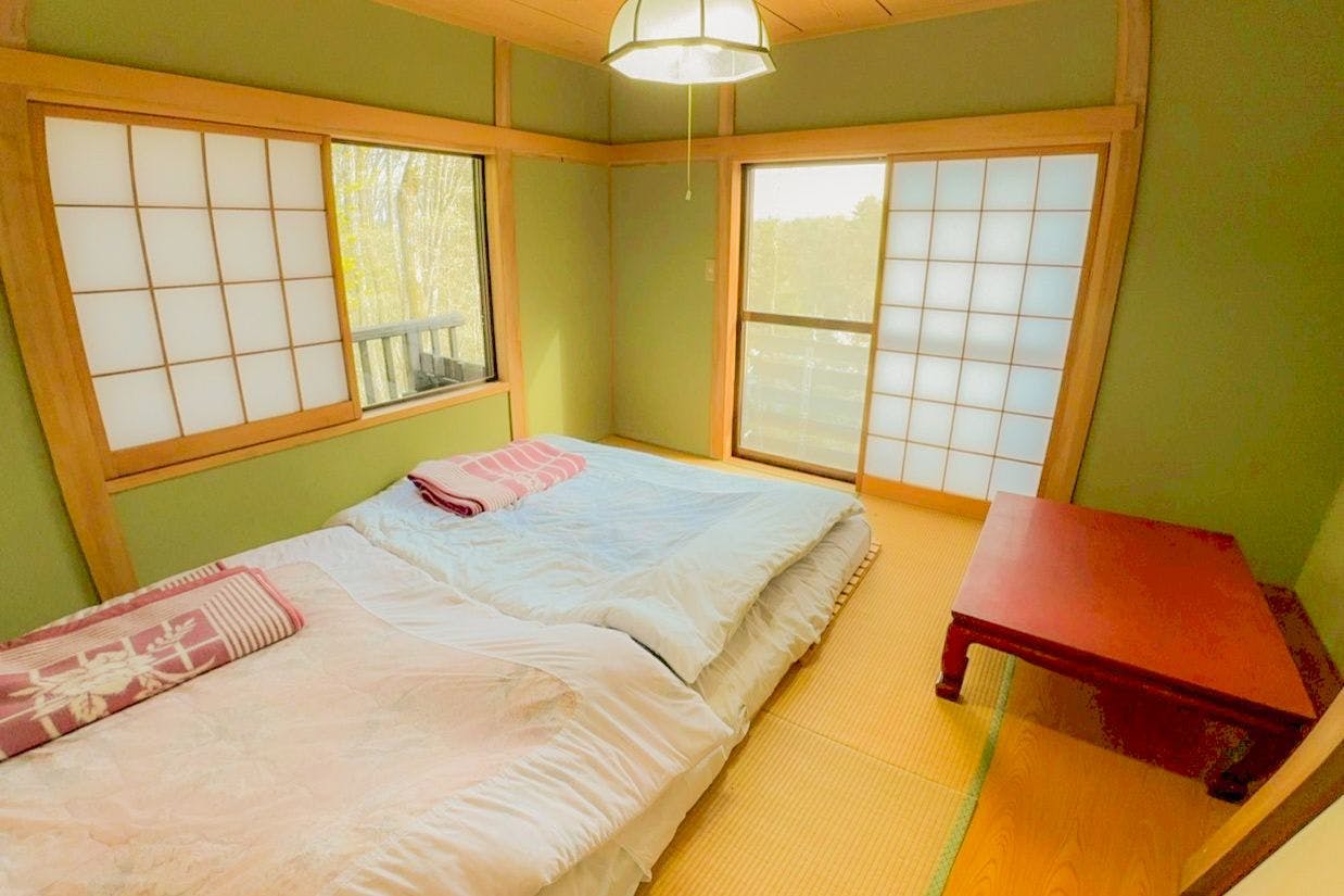 ห้องสไตล์ญี่ปุ่น พร้อมฟูกนอน