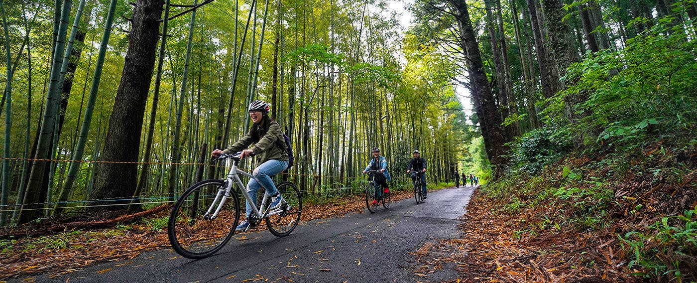 クロスバイクで楽しむサイクリングコース