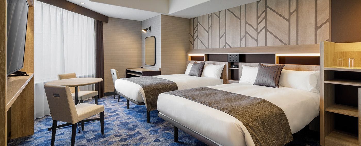 【南館】南角雙床房（29平方公尺）