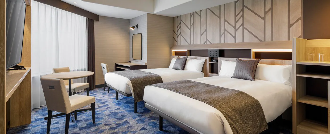 【南館】南角雙床房(29平方公尺)