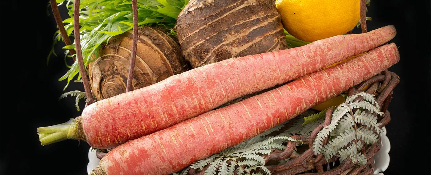 地元の旬の味覚を味わう