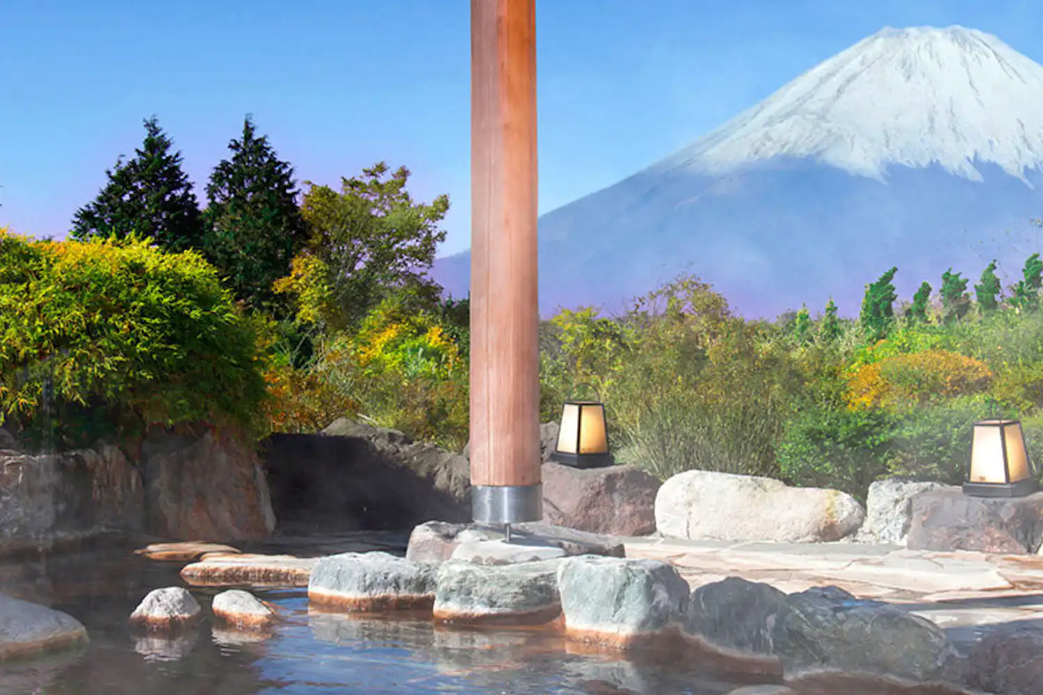 บ่อน้ำพุร้อนกลางแจ้ง