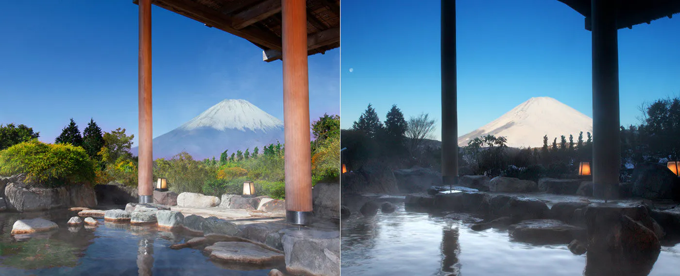 น้ำพุร้อนกลางแจ้งเซ็นโกคุฮาระ