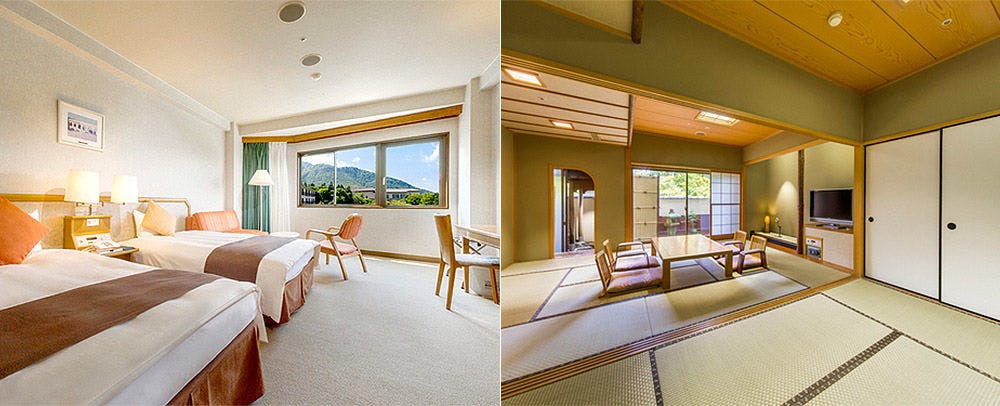 å·¦ï¼æ´å®¤ãå³ï¼å室