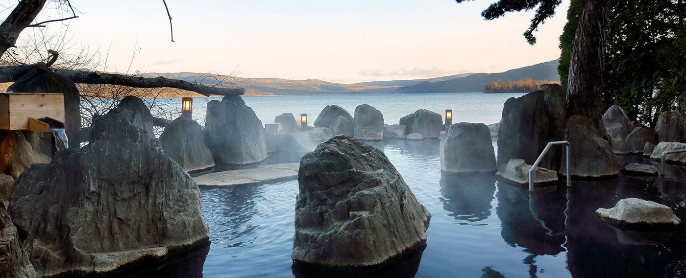 庭園露天風呂／和風大浴場