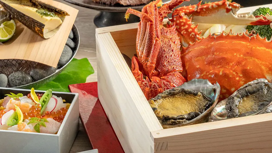 Unzen Onsen Gensen Kakenagashi & Oshidori no Ike wo Nozomu Bishoku no Yado Azumaen