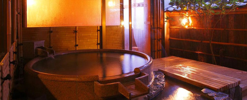 天然温泉「神代の湯」　露天風呂