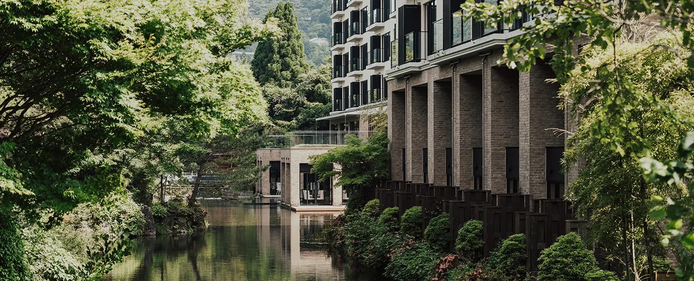 自然に抱かれた空間