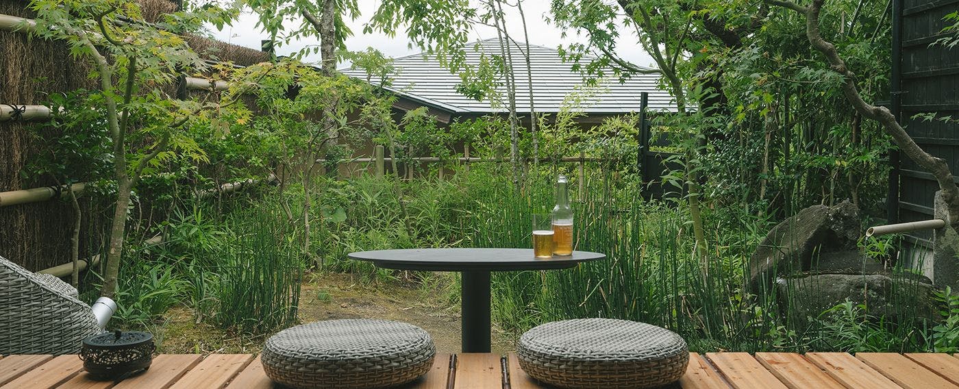 【每日僅接待一組貴賓・特別棟】中庭設有緣廊