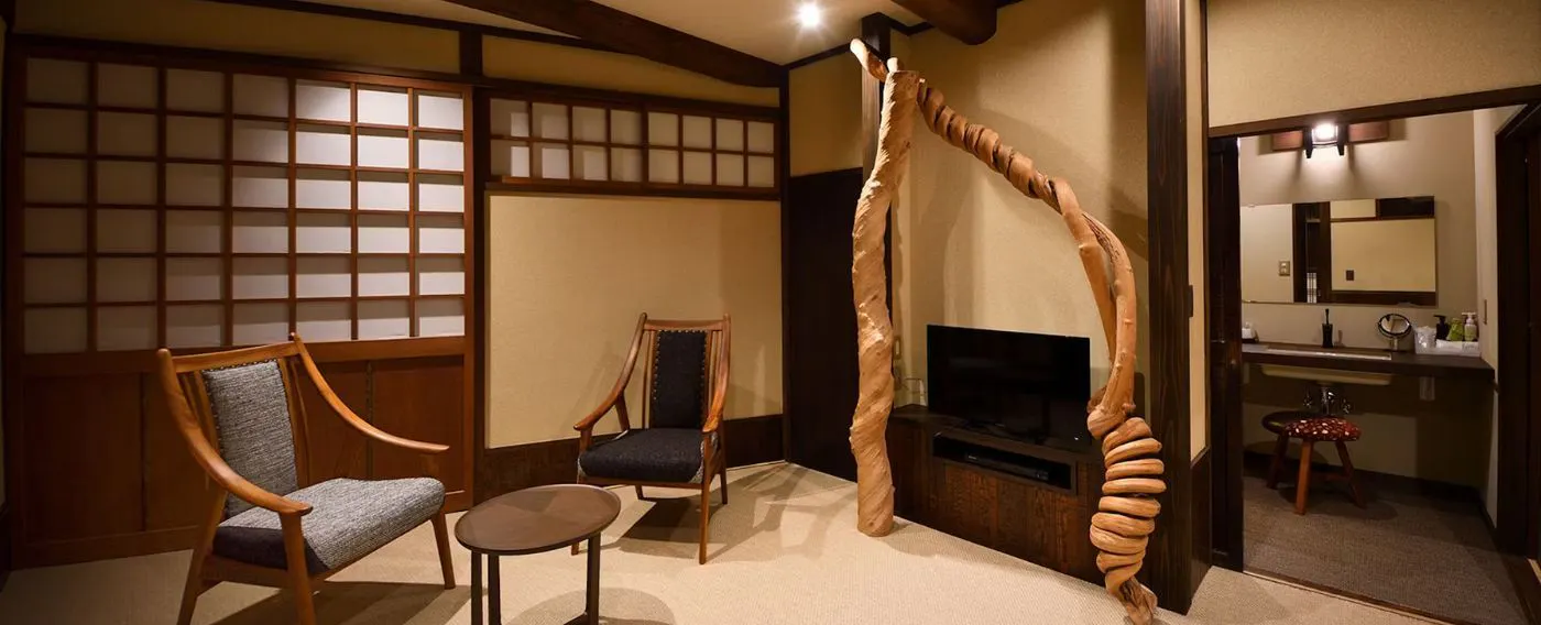 母屋露天風呂付客室