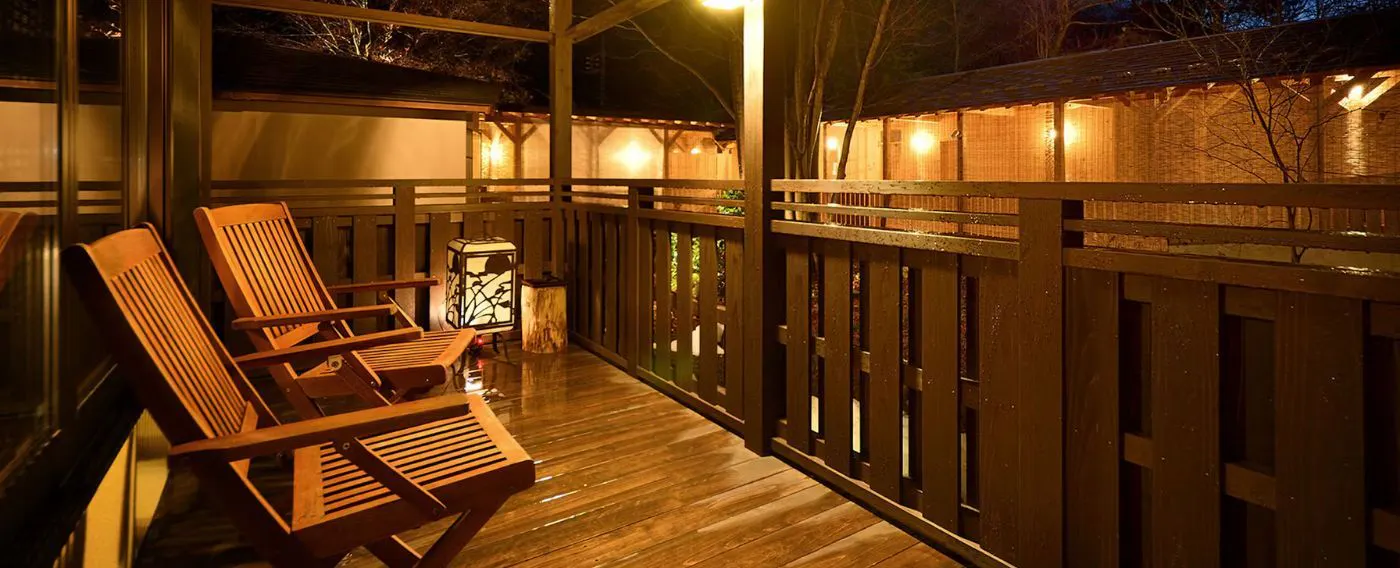 母屋露天風呂付客室