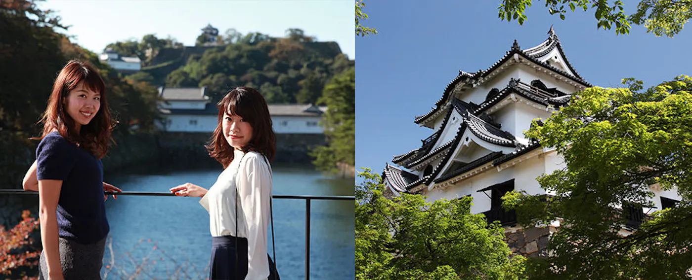 彦根城・名勝玄宮園まで徒歩8分