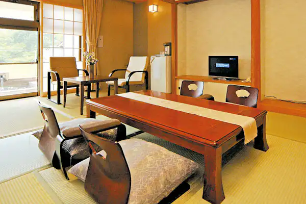 2층 전망 노천탕 포함 객실 - 예시