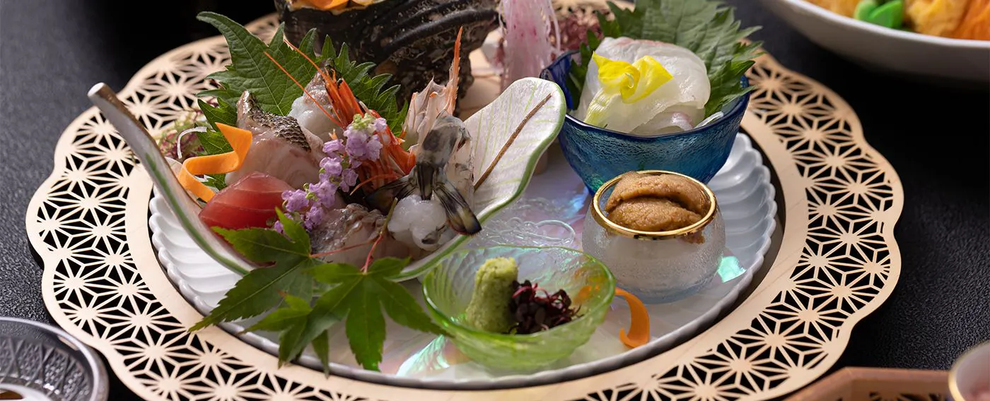 ภาพตัวอย่างอาหารไคเซกิ