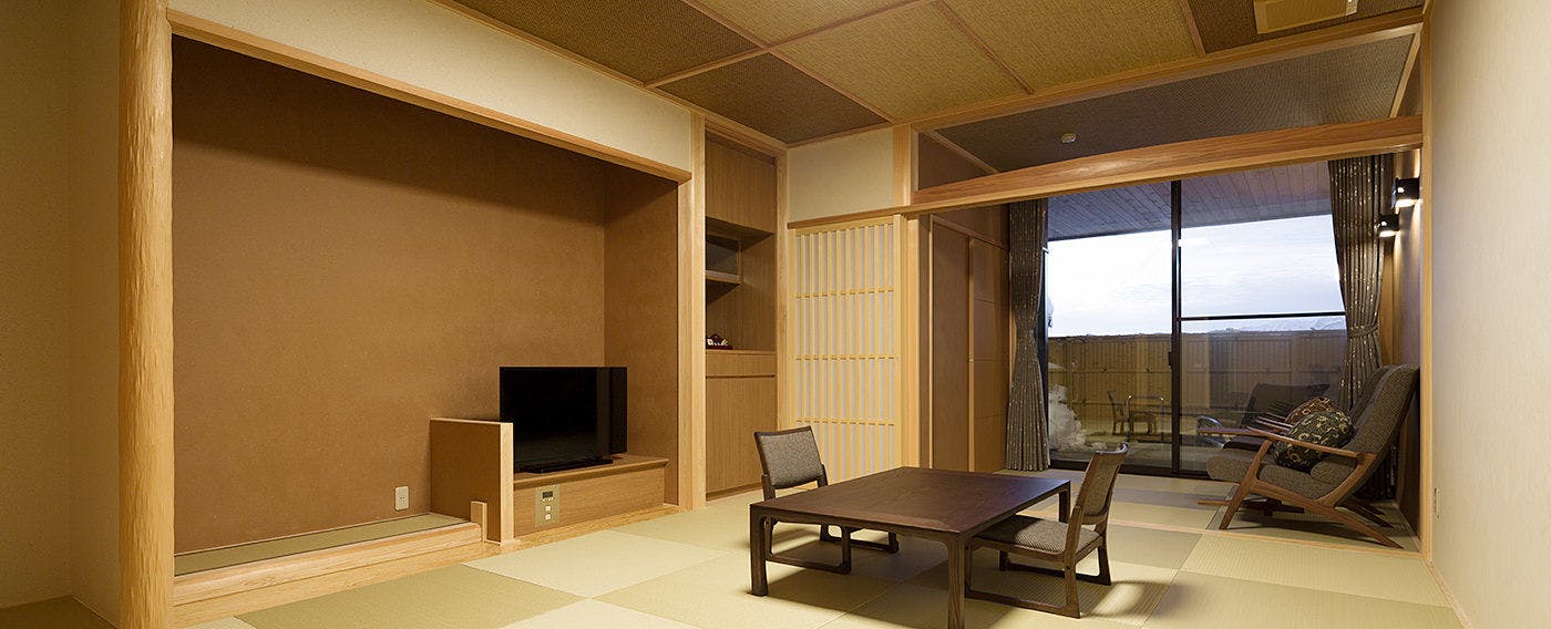 Manten no Yado: All Rooms Equipped with Open-Air Natural Hot Springs