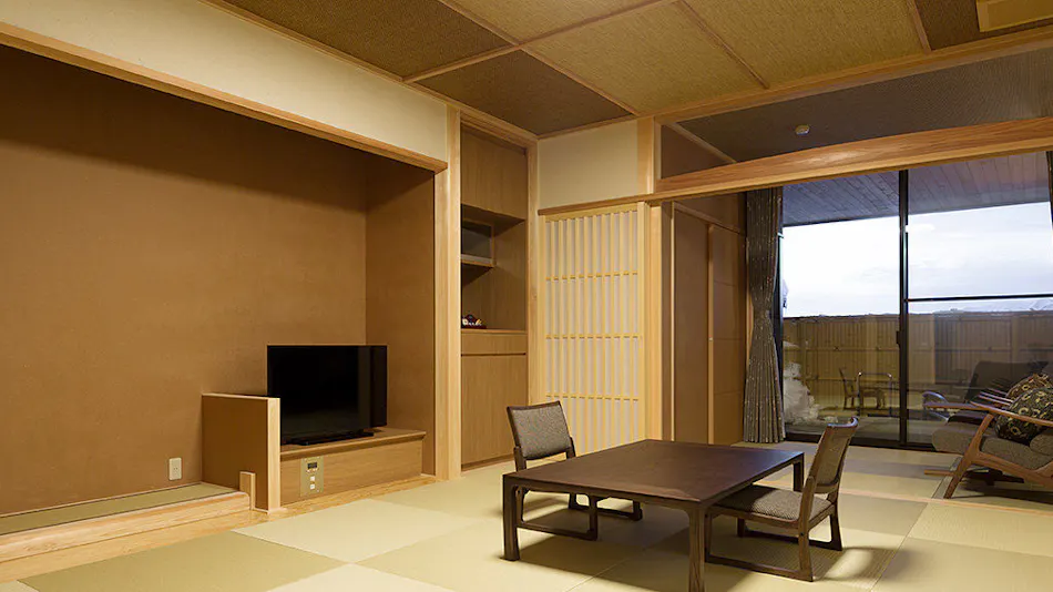 Manten no Yado: All Rooms Equipped with Open-Air Natural Hot Springs