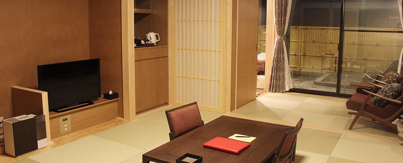 Manten no Yado: All Rooms Equipped with Open-Air Natural Hot Springs