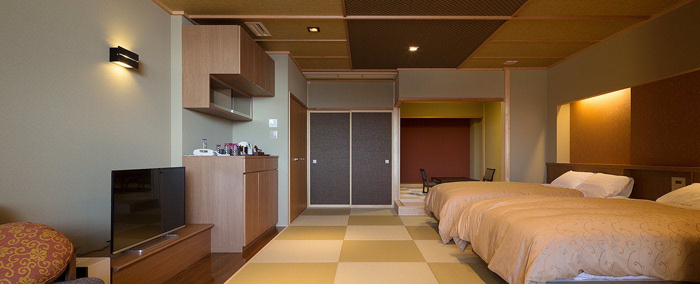 Manten no Yado: All Rooms Equipped with Open-Air Natural Hot Springs