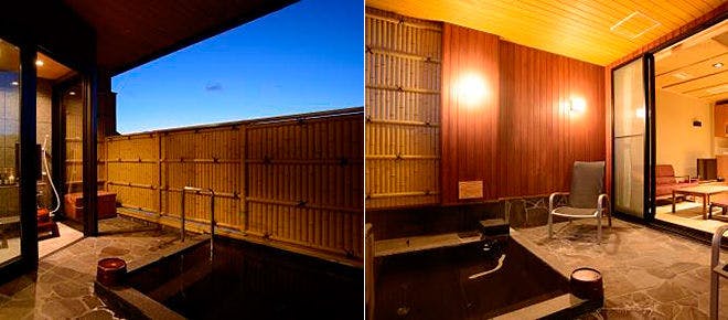 Manten no Yado: All Rooms Equipped with Open-Air Natural Hot Springs