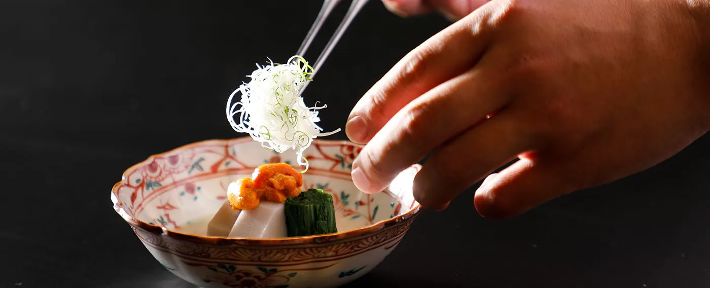 【Imej Hidangan Kaiseki oleh Chef】