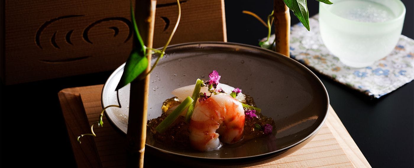 Sashimi Udang Kara Ise