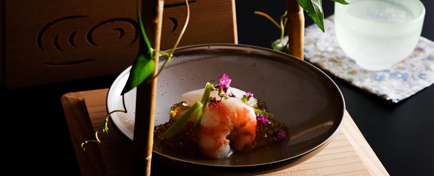 Sashimi Udang Kara Ise