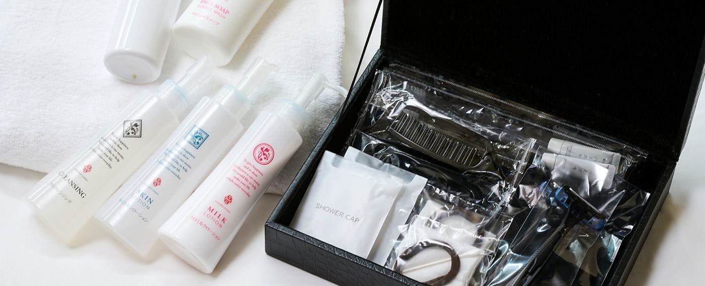 温泉付プレミアルーム　アメニティ