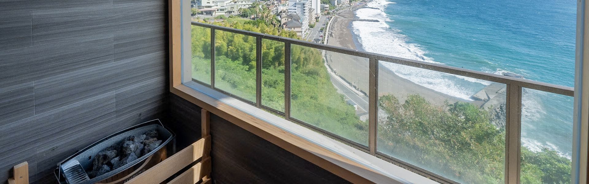 วิวจากซาวน่า