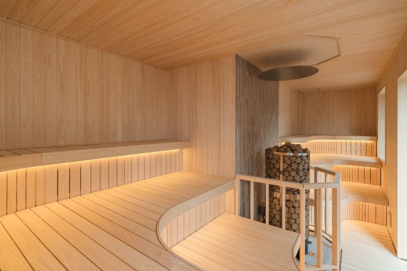 Sauna luar bangunan