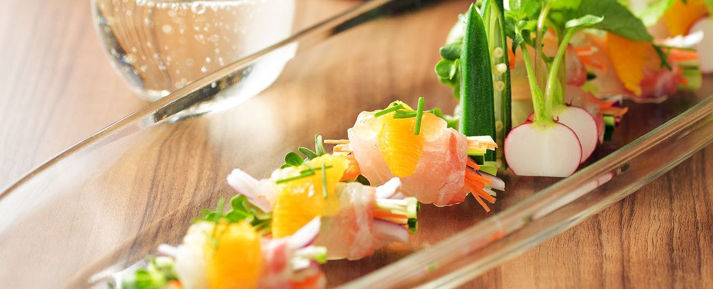 Masakan & wain putih